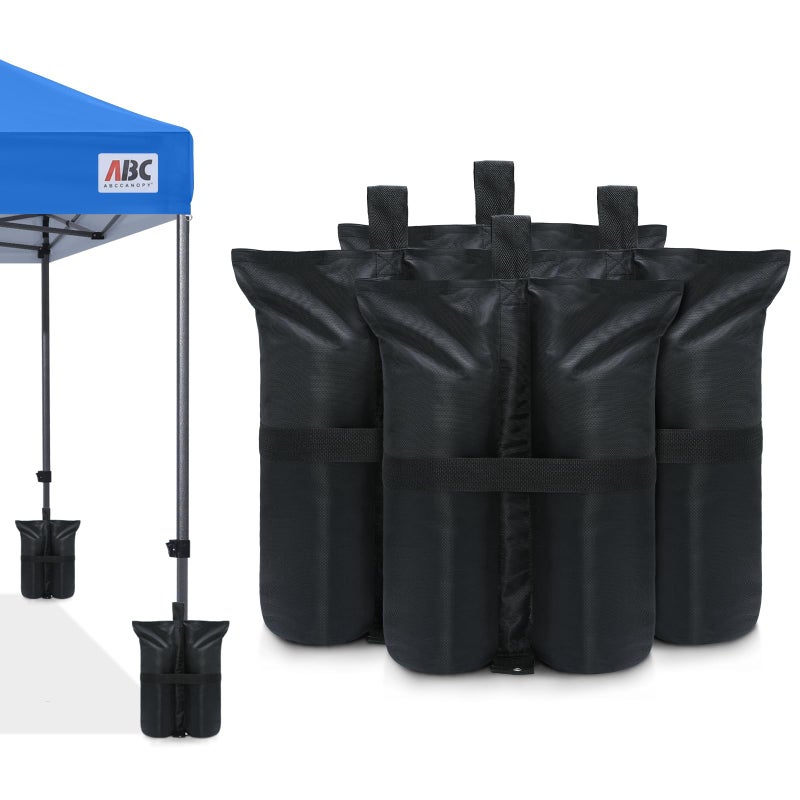 ABCCANOPY Heavy Duty Weight Bags, Black(185lb) - Image 1